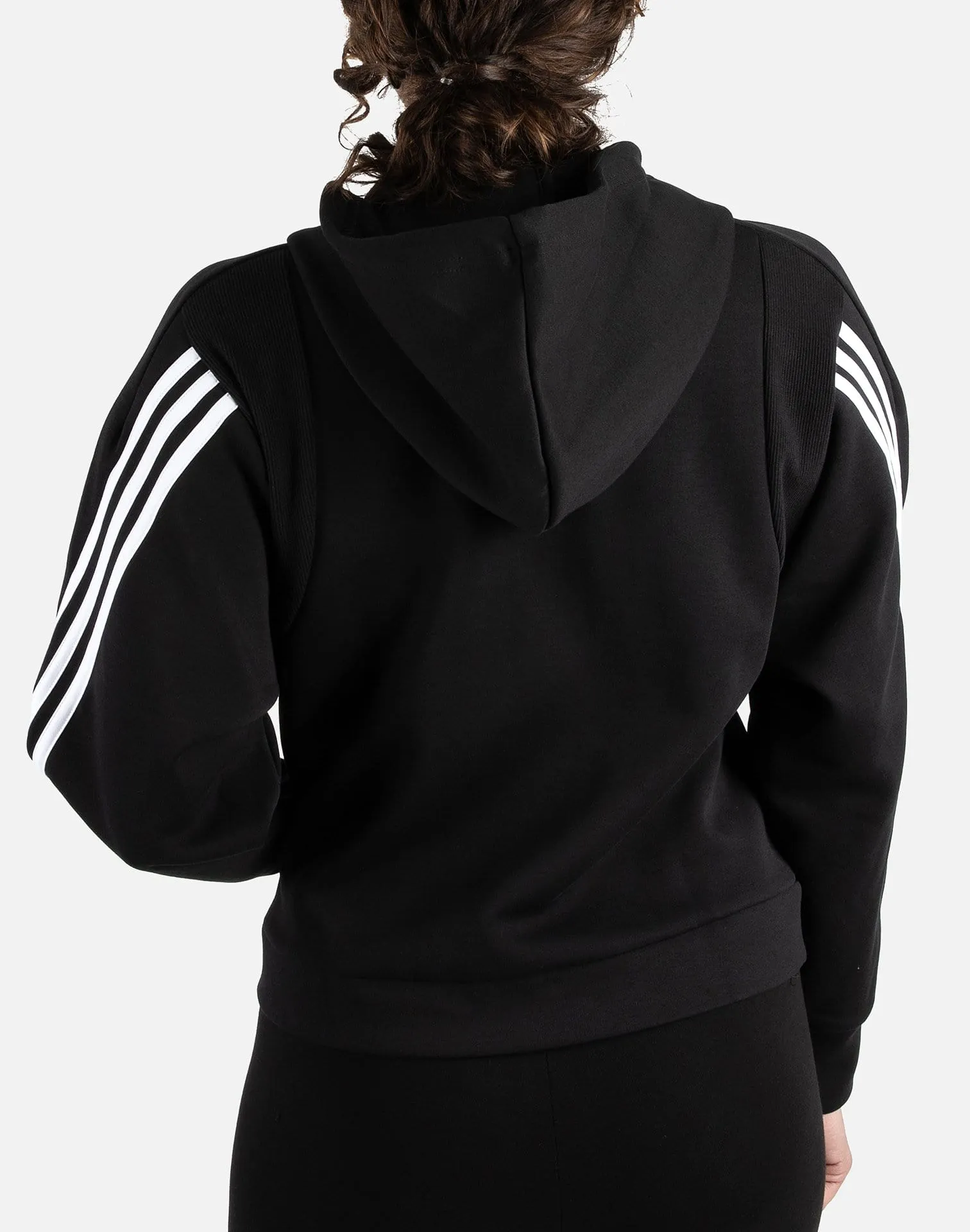 Adidas WRAPPED 3-STRIPES FULL-ZIP HOODIE