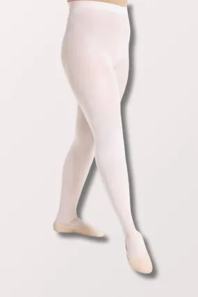 Adult Ultra Soft Self Knit Waistband Transition Tights (1916) - Ballet Pink