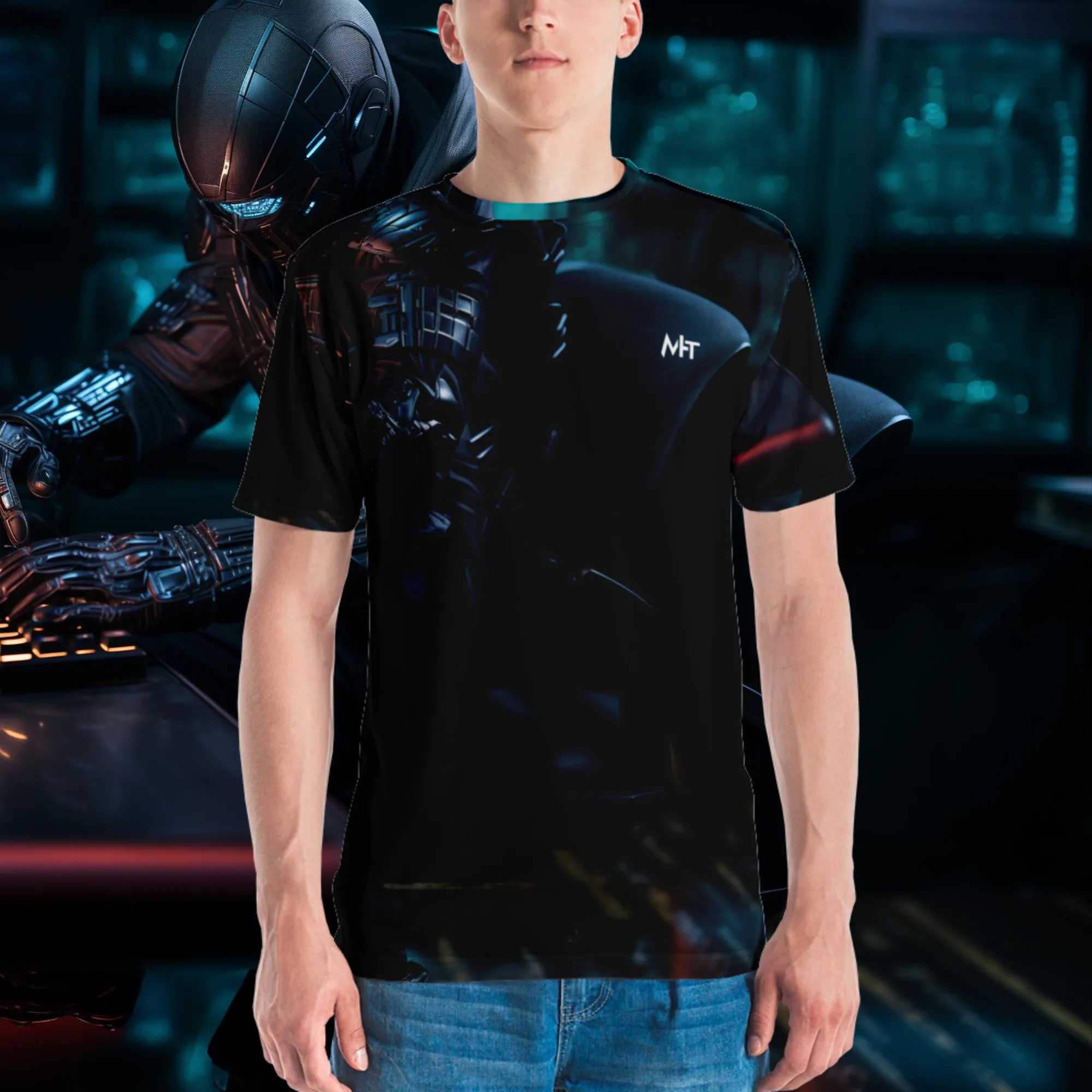 Alex Cyberion Cyberwarior v1  - Men's t-shirt