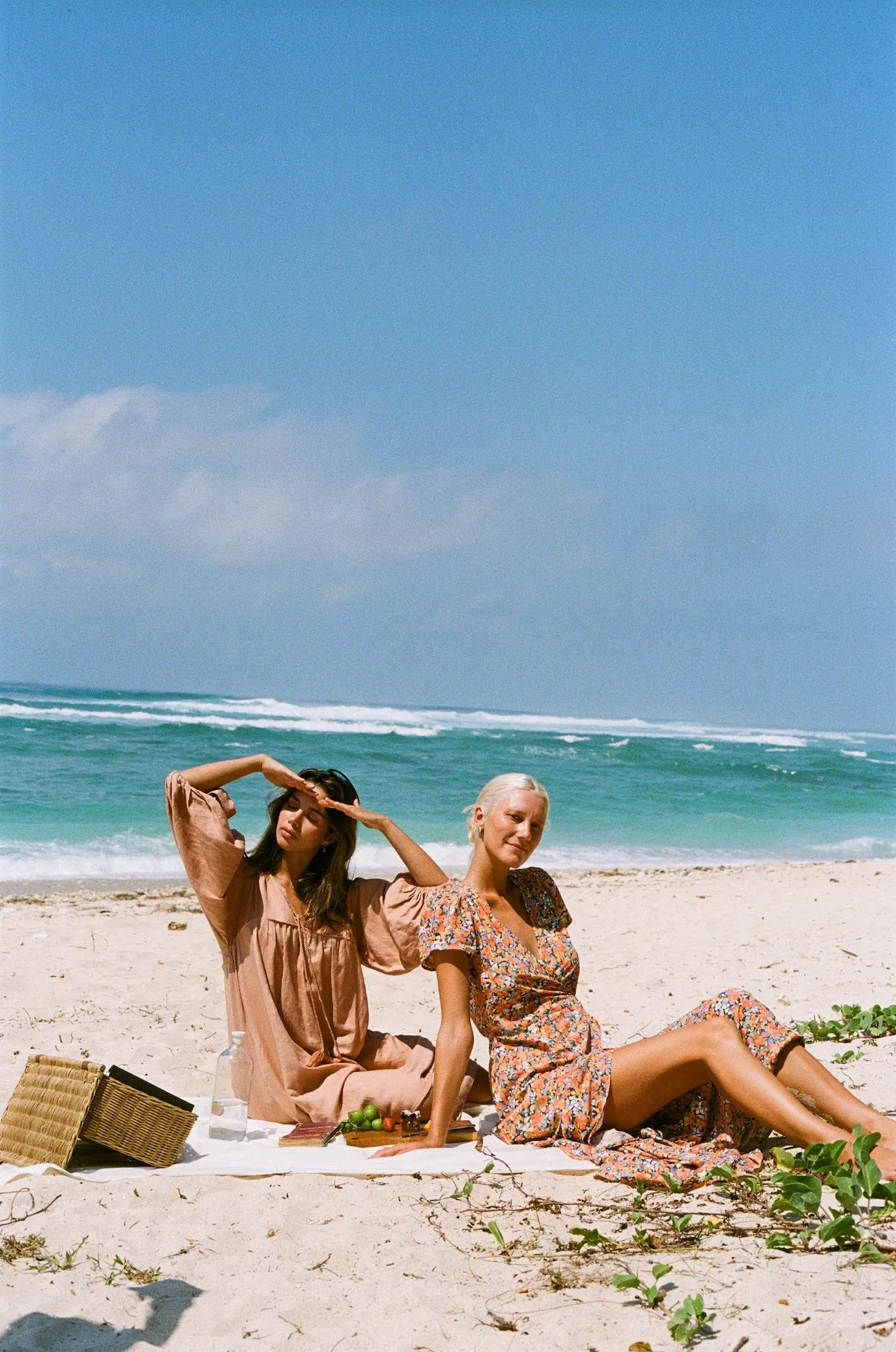Alexa Maxi Wrap Dress | Wildflower