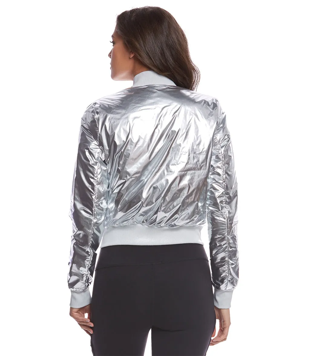 Alo Yoga Off Duty Bomber Workout Jacket
