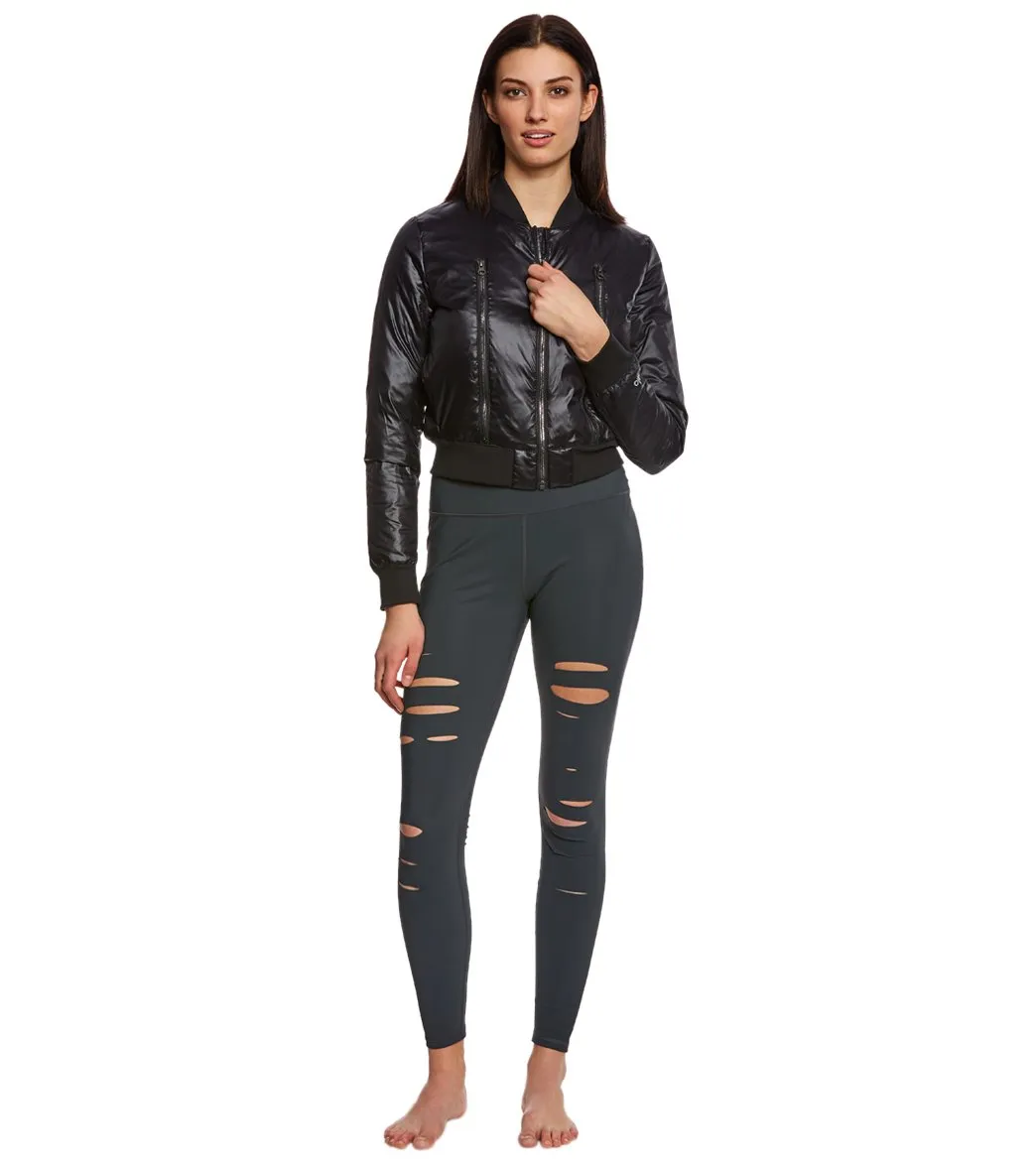 Alo Yoga Off Duty Bomber Workout Jacket