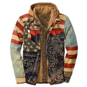 Angelo Ricci™ American Padded Thick Bomber Jacket