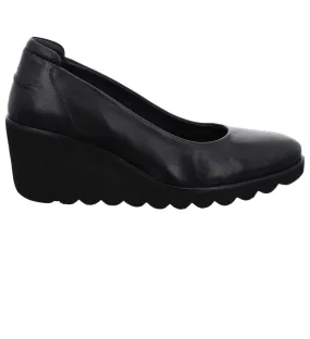 Ara Women's Olivia Ballet Wedges- Black