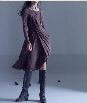 ARTKA WRAP NEPPY MIDI DRESS