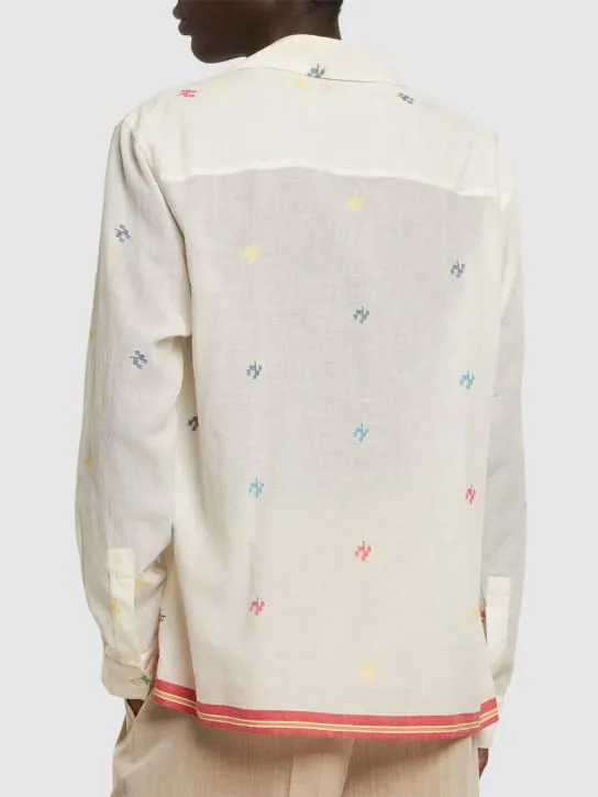 Baziszt   Embroidered cotton shirt 