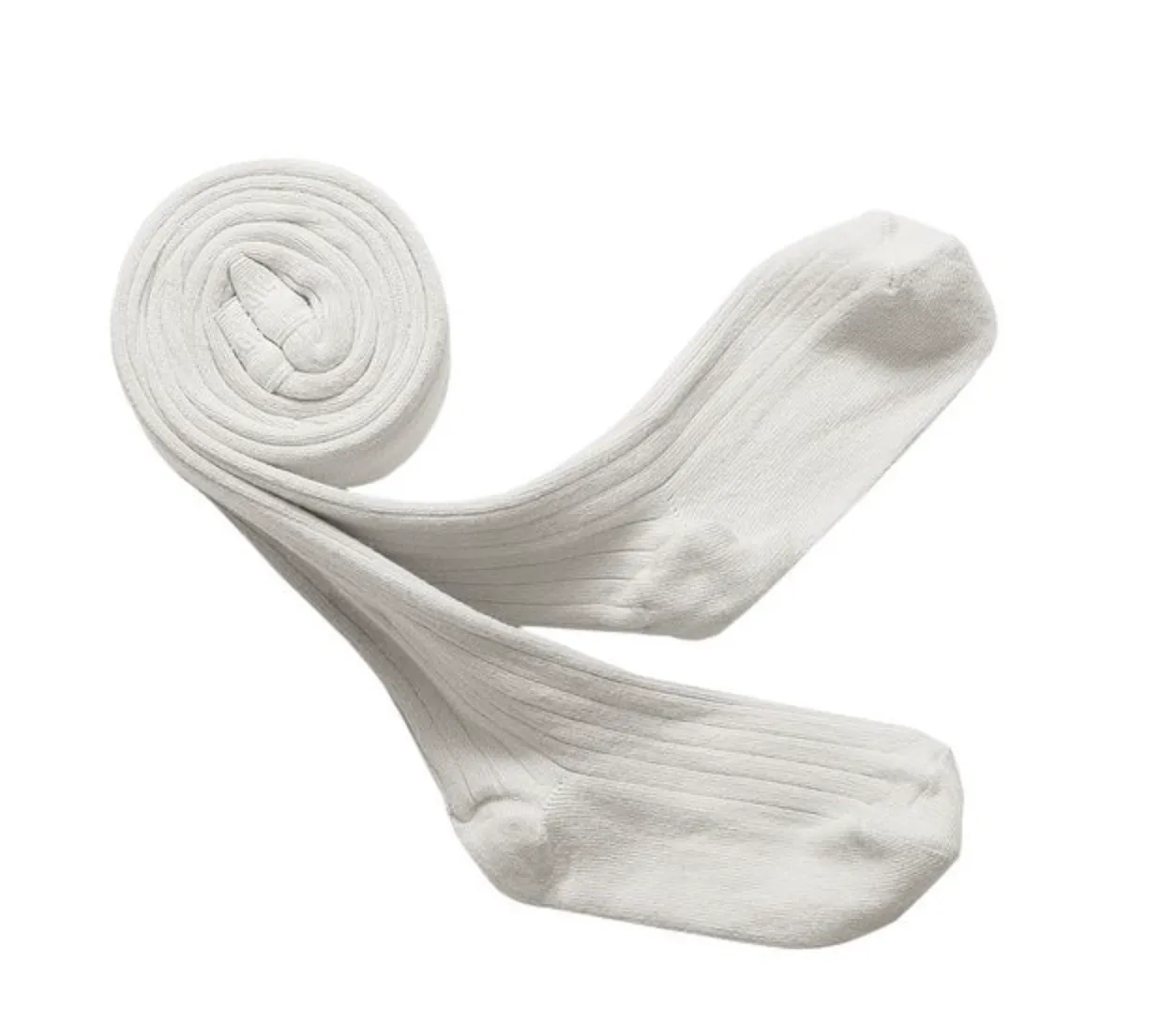Blanc Neige- Louise Ribbed Collegien Tights