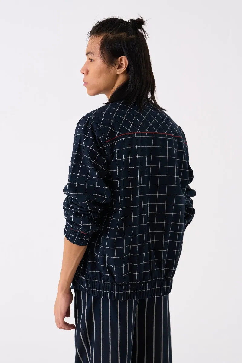 Bomber Jacket Co Ord Set Of 3 Black
