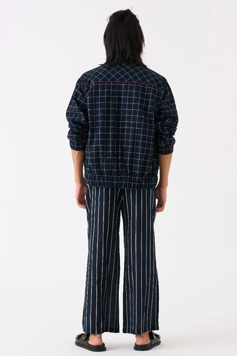 Bomber Jacket Co Ord Set Of 3 Black