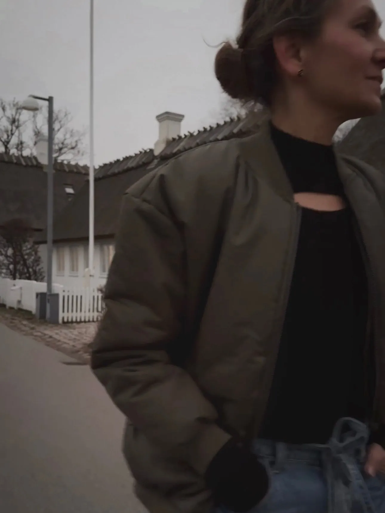 BOMBER JACKET - GREEN