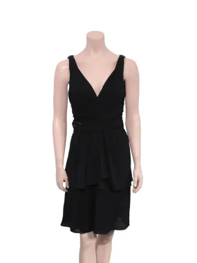 Buckle Wrap Dress