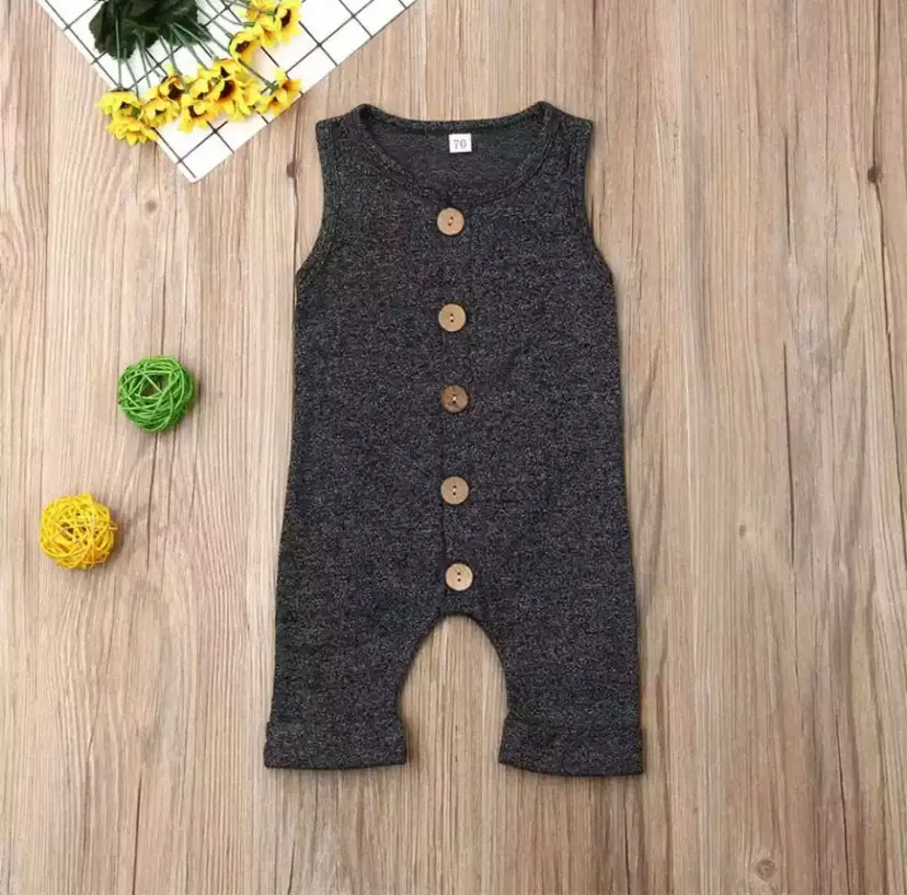 Button Down Romper