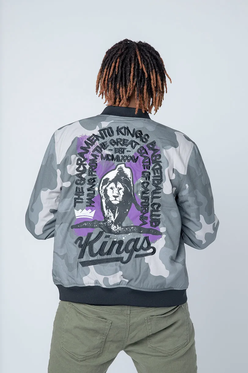 Camo Bomber Jacket