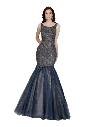 Charlotte Rhinestone Mermaid Tulle Dress