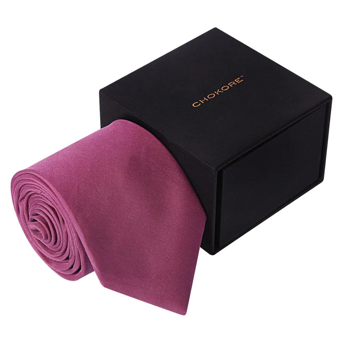 Chokore Flamingo Pink Silk Tie - Solids line