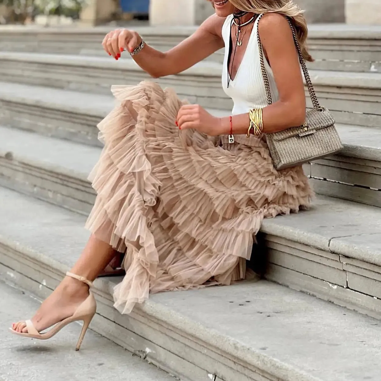 Cira Maxi Skirt