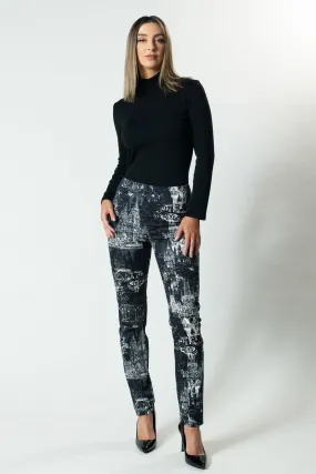 CITYSCAPE Straight Leg Suit Pant