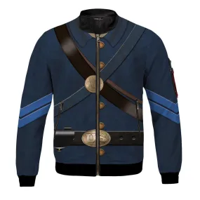 Civil War Uniforms of Blue Union Infantryman Bomber Jacket