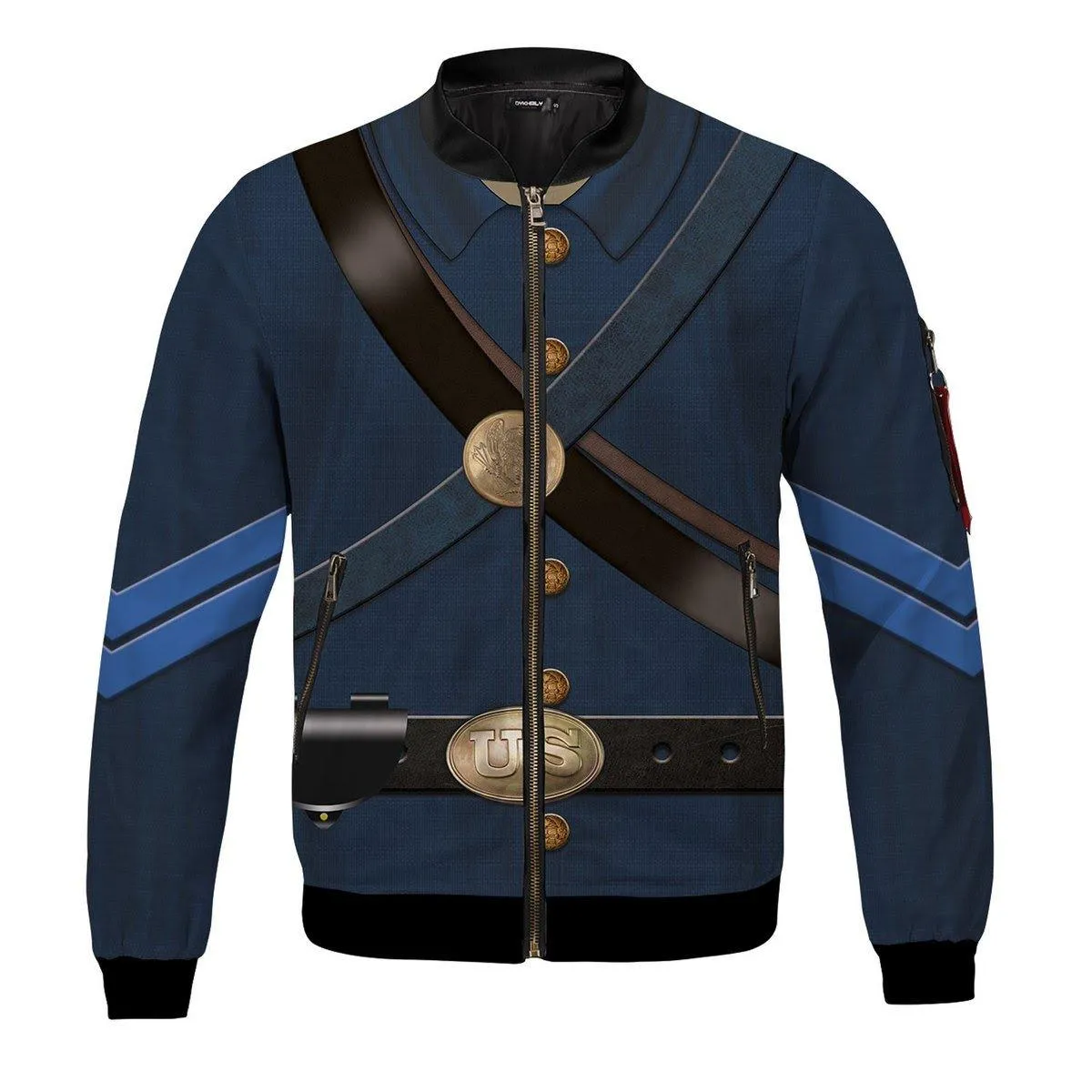 Civil War Uniforms of Blue Union Infantryman Bomber Jacket
