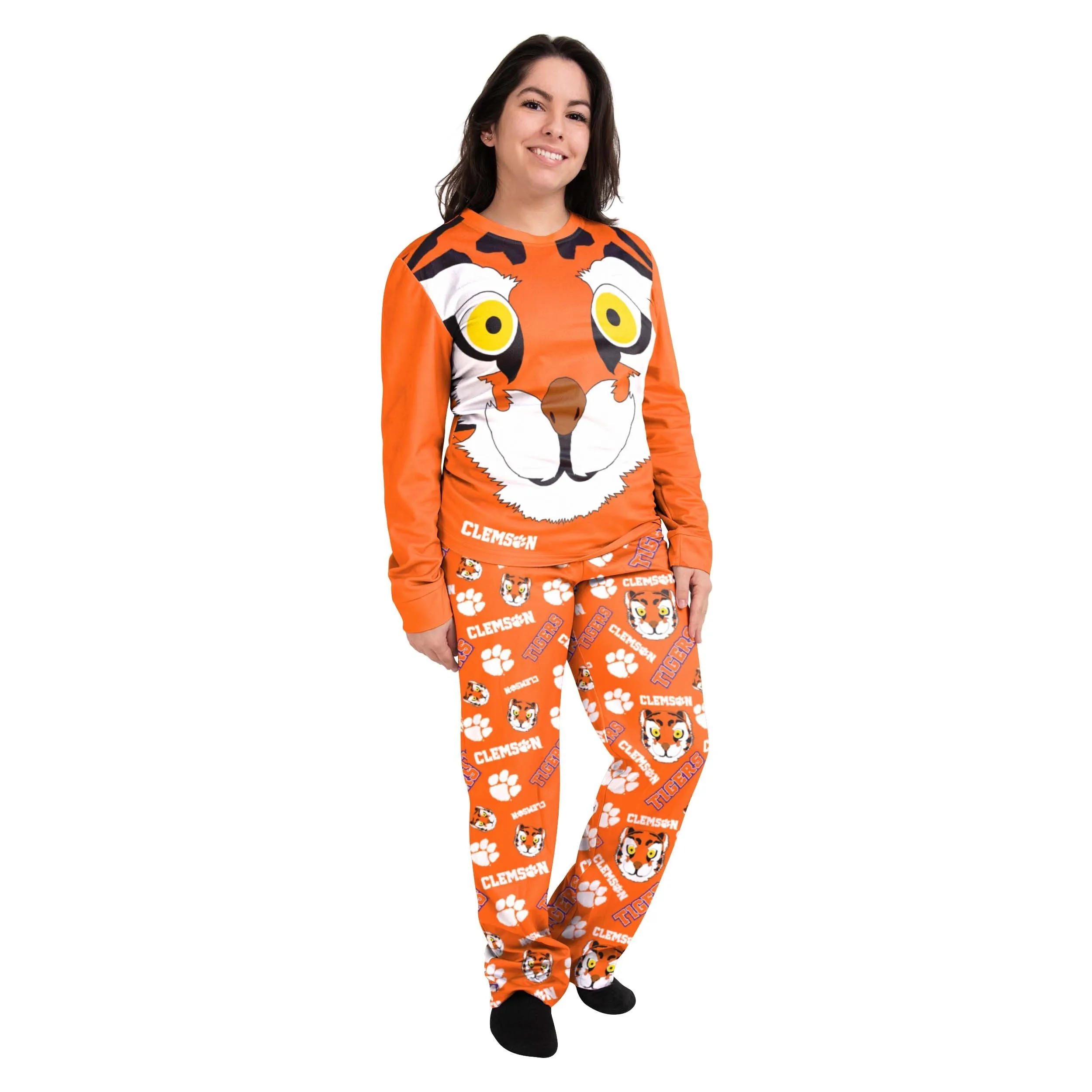 Clemson Tigers NCAA The Tiger Mascot Pajamas