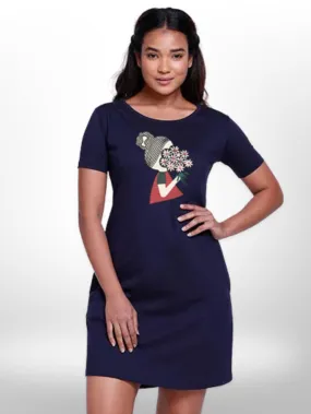 Cotton Comfortable Long T-shirt For Women's