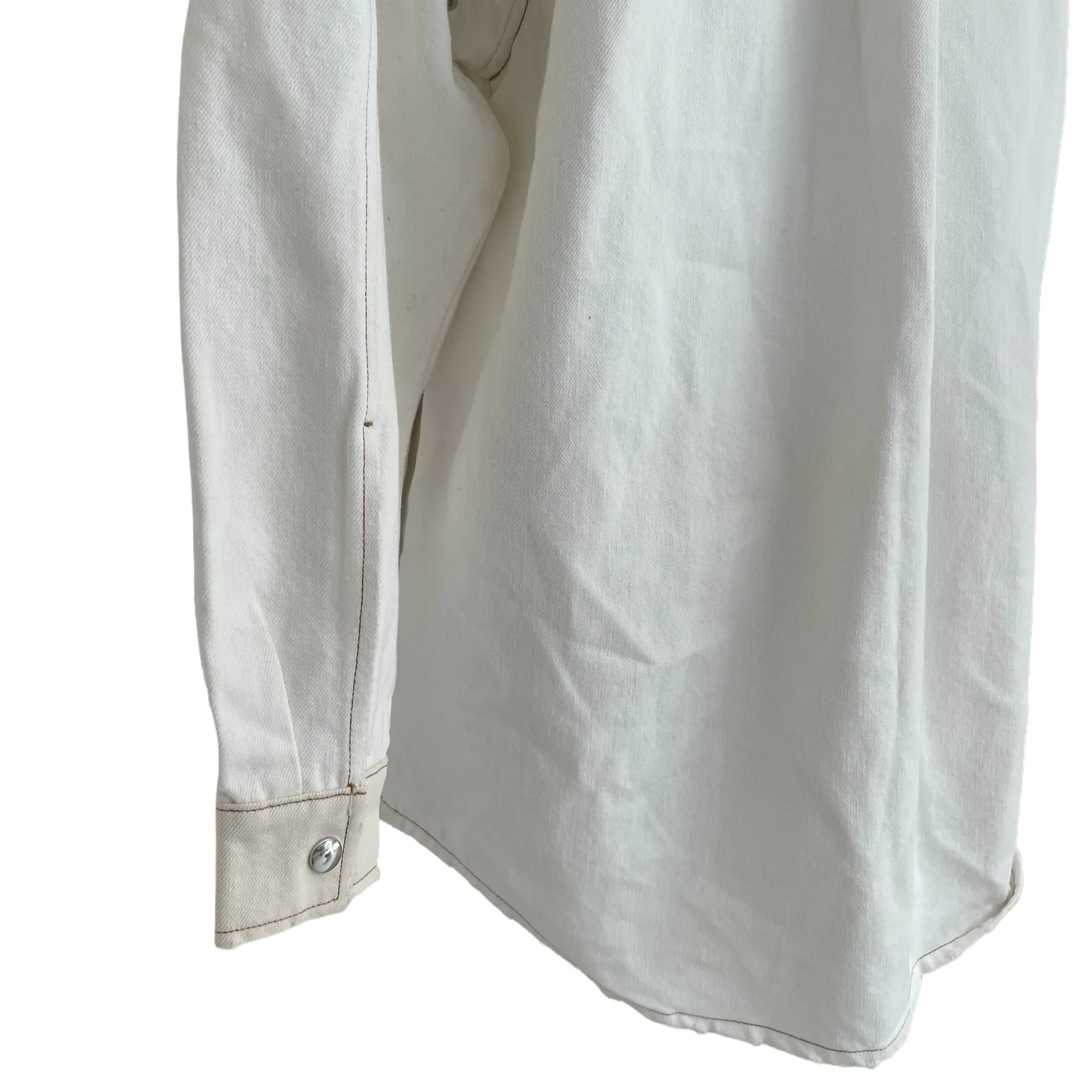Cream Denim Jacket - XSS/XS