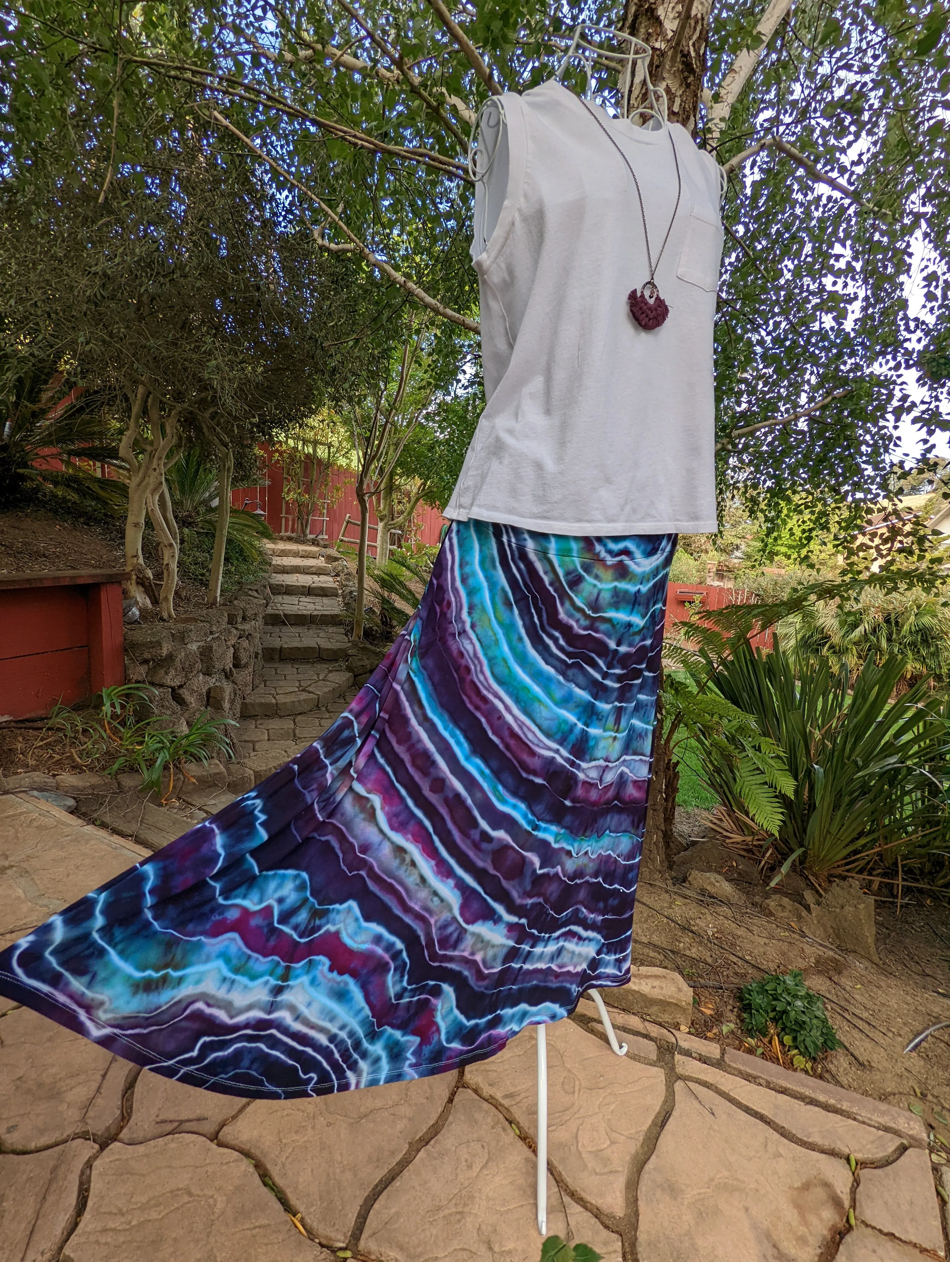 Custom Reverse Geode Maxi Skirt, Geode Tunic and Geode Midi Skirt for Lisa