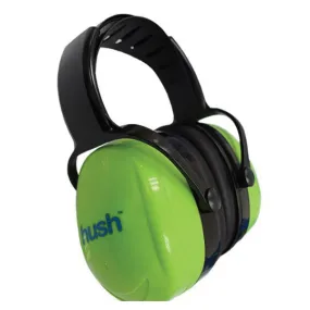 Earmuffs - Ronco HUSH™ Hi-Visibility Citron Over Head Dielectric, 28 dB Noise Reduction, Hi-Viz Green, 50-443