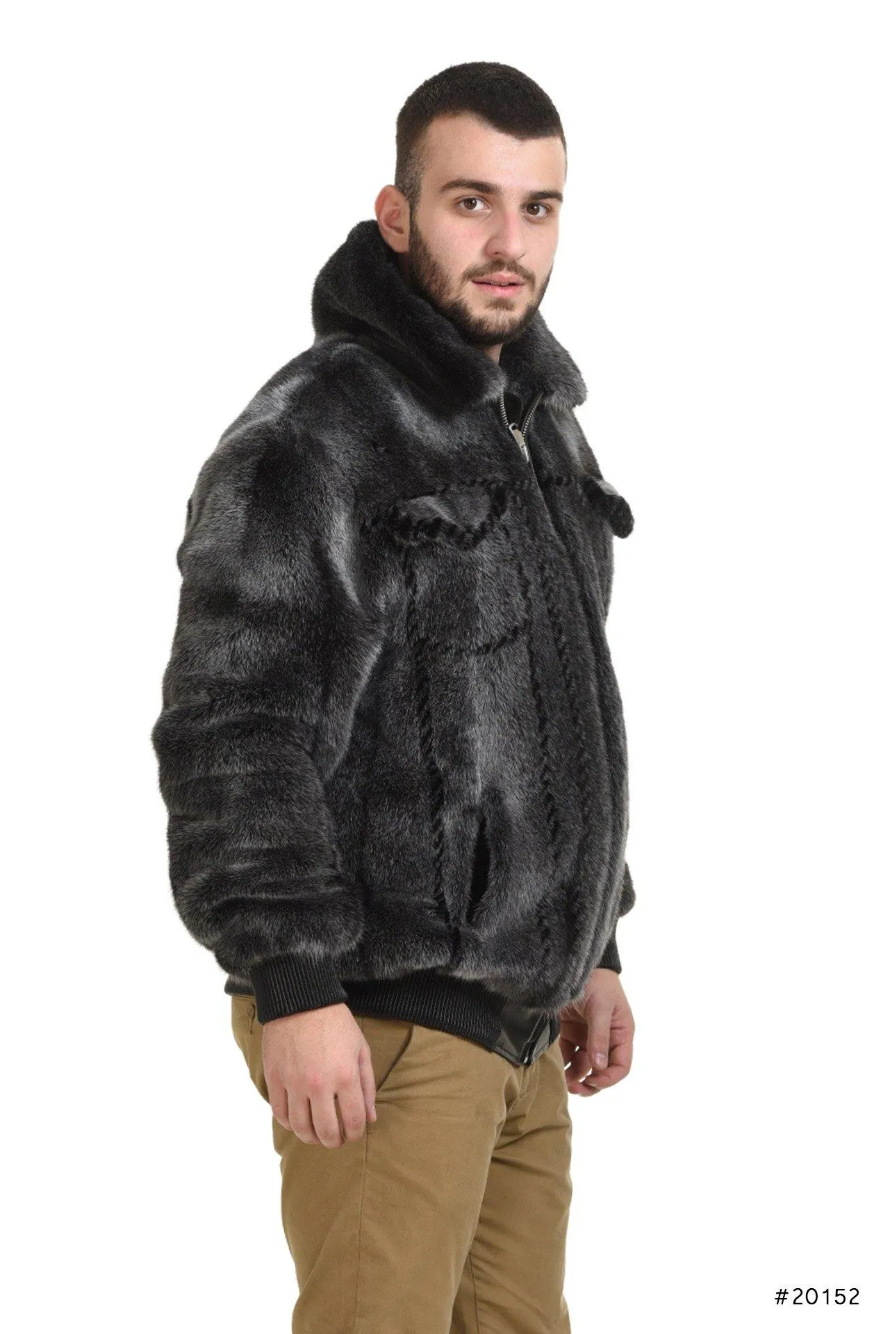 Exclusive Men's mink jacket