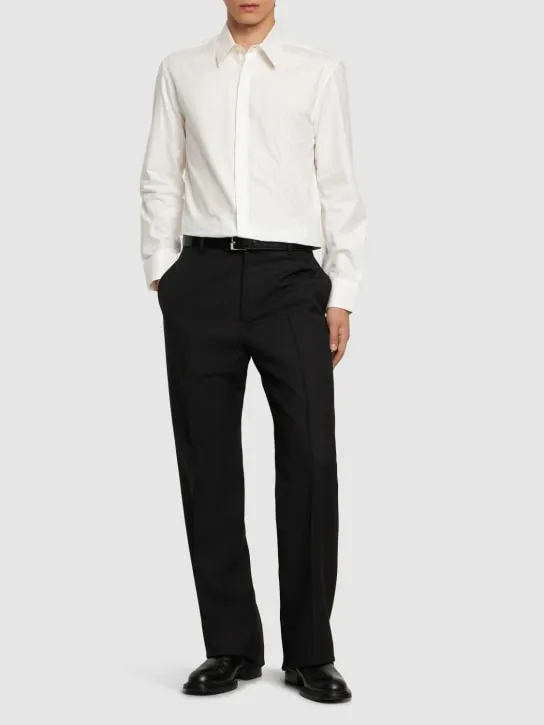 Ferragamo   Monogram cotton shirt 