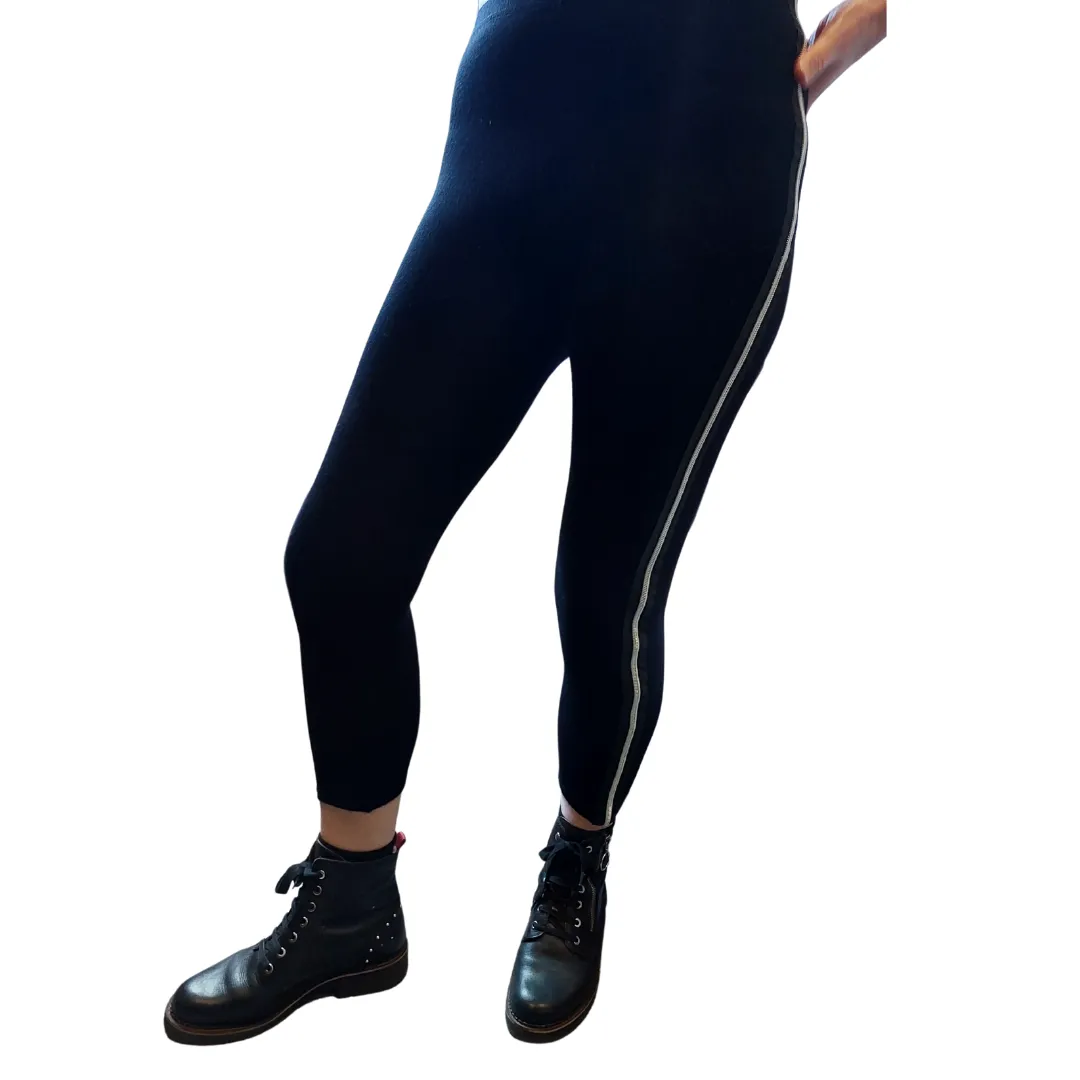 Fifilles Paris black leggings/ pants-size 8