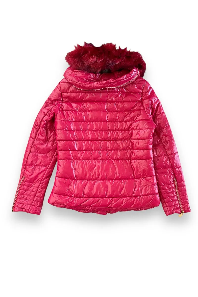 Fur Hooded Puffer Jacket