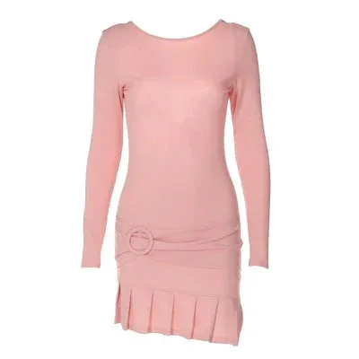 Greer Long Sleeve Ruffle Mini Dress