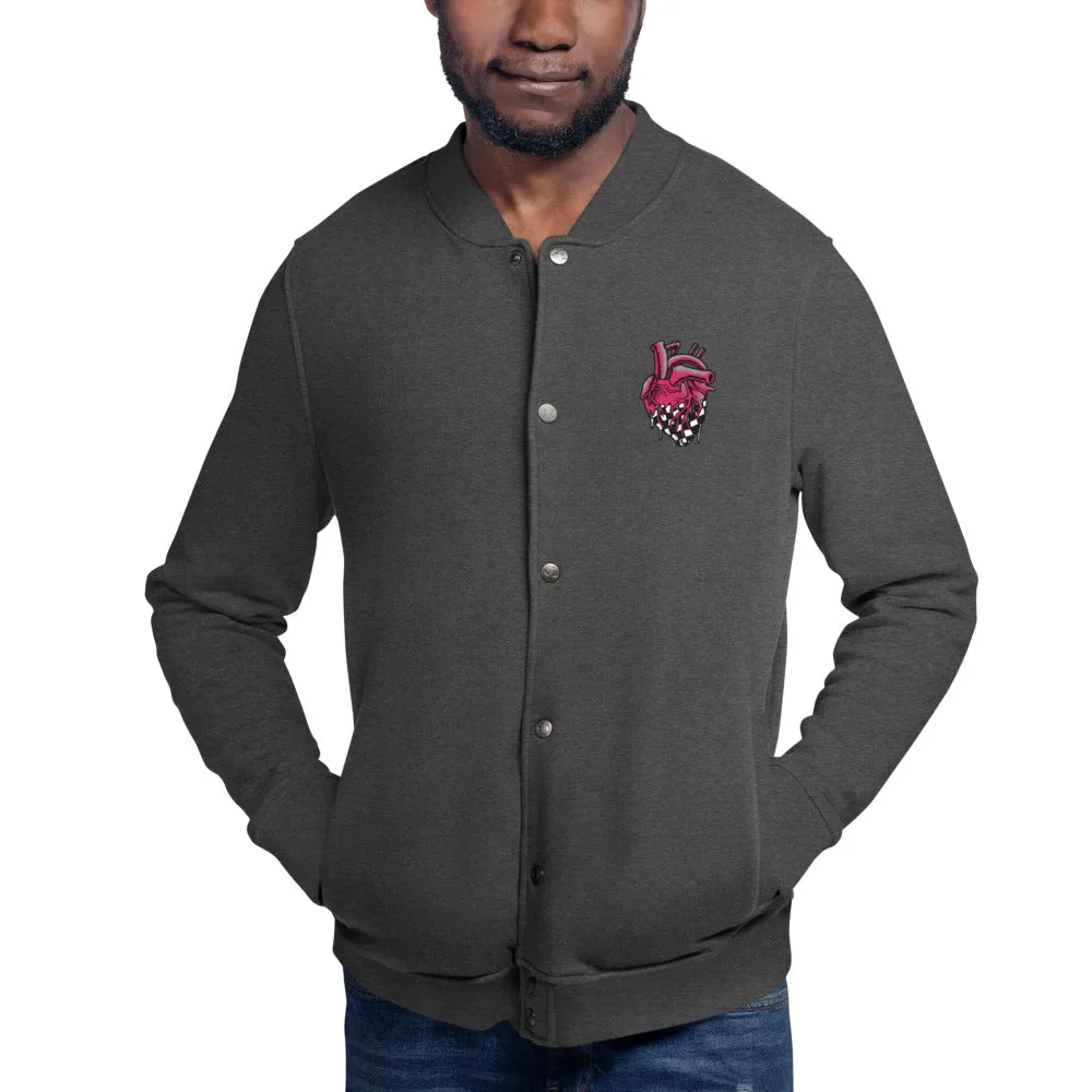 Heart Race Bomber Jacket