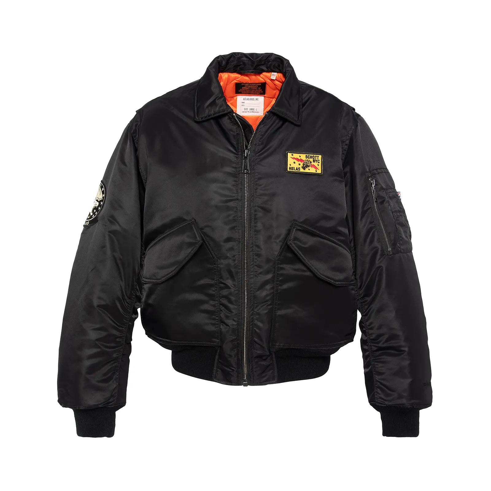 Helas x Schott Bomber Jacket