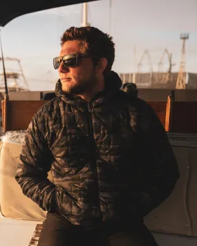 Heritage Hooded Puffer Jacket - Midnight Camo