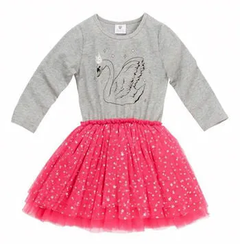 Hootkid Little Swan Romper