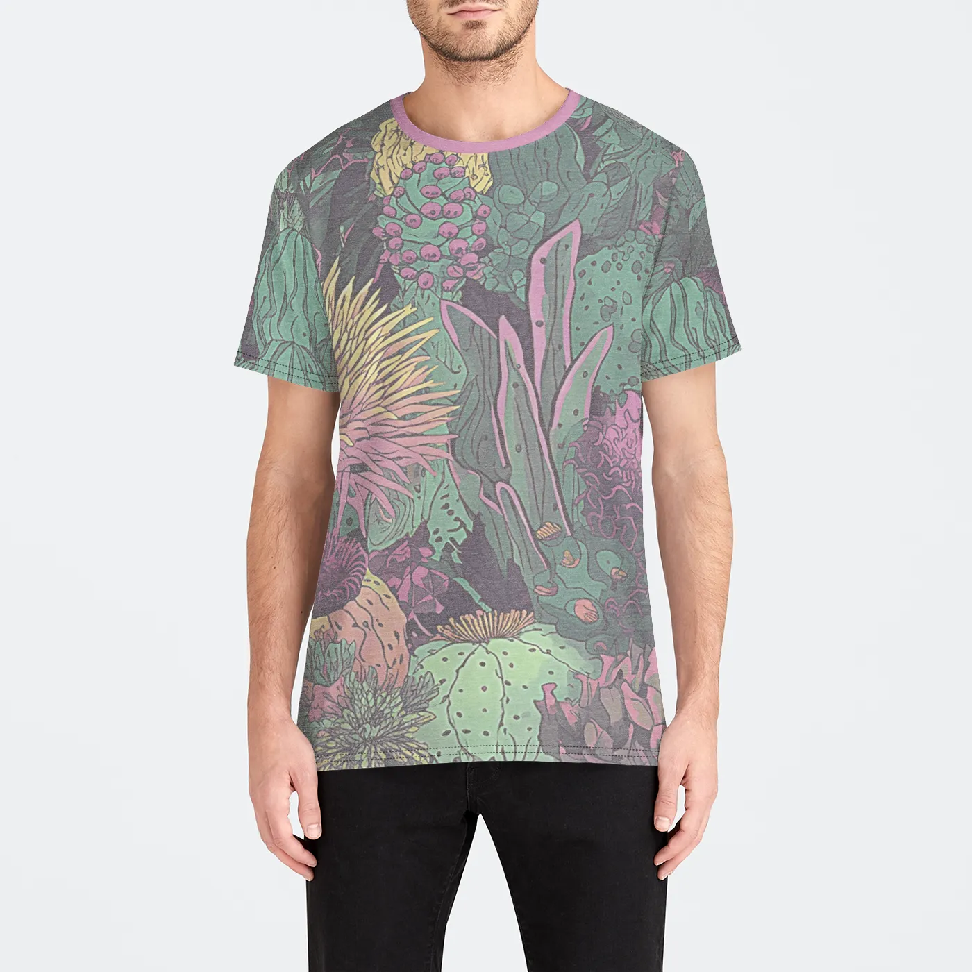 IntoTheGarden Fitted Crew Tee