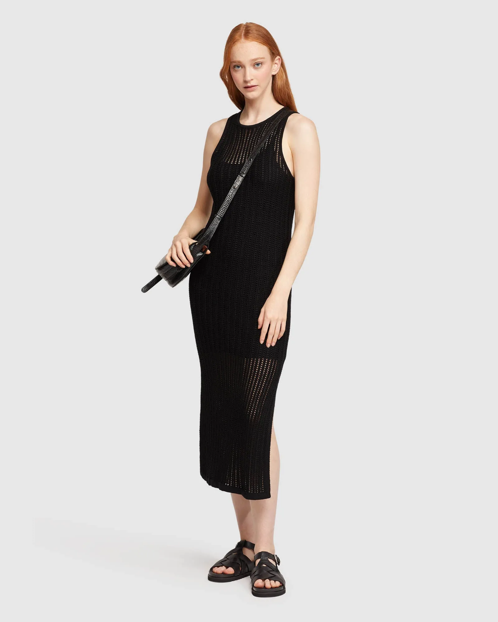 Katherine Knit Dress With Slip