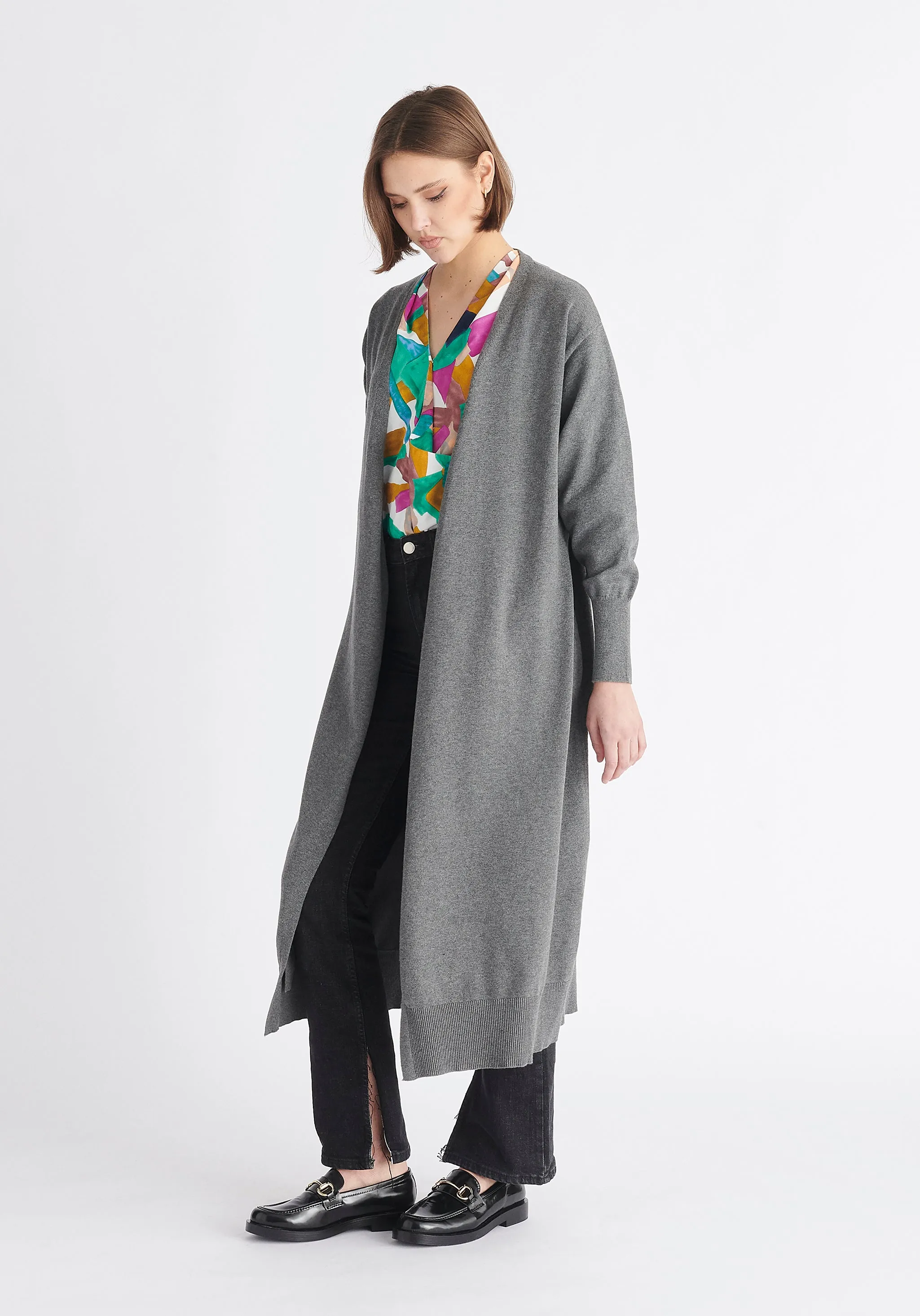 Knitted Wrap Dress