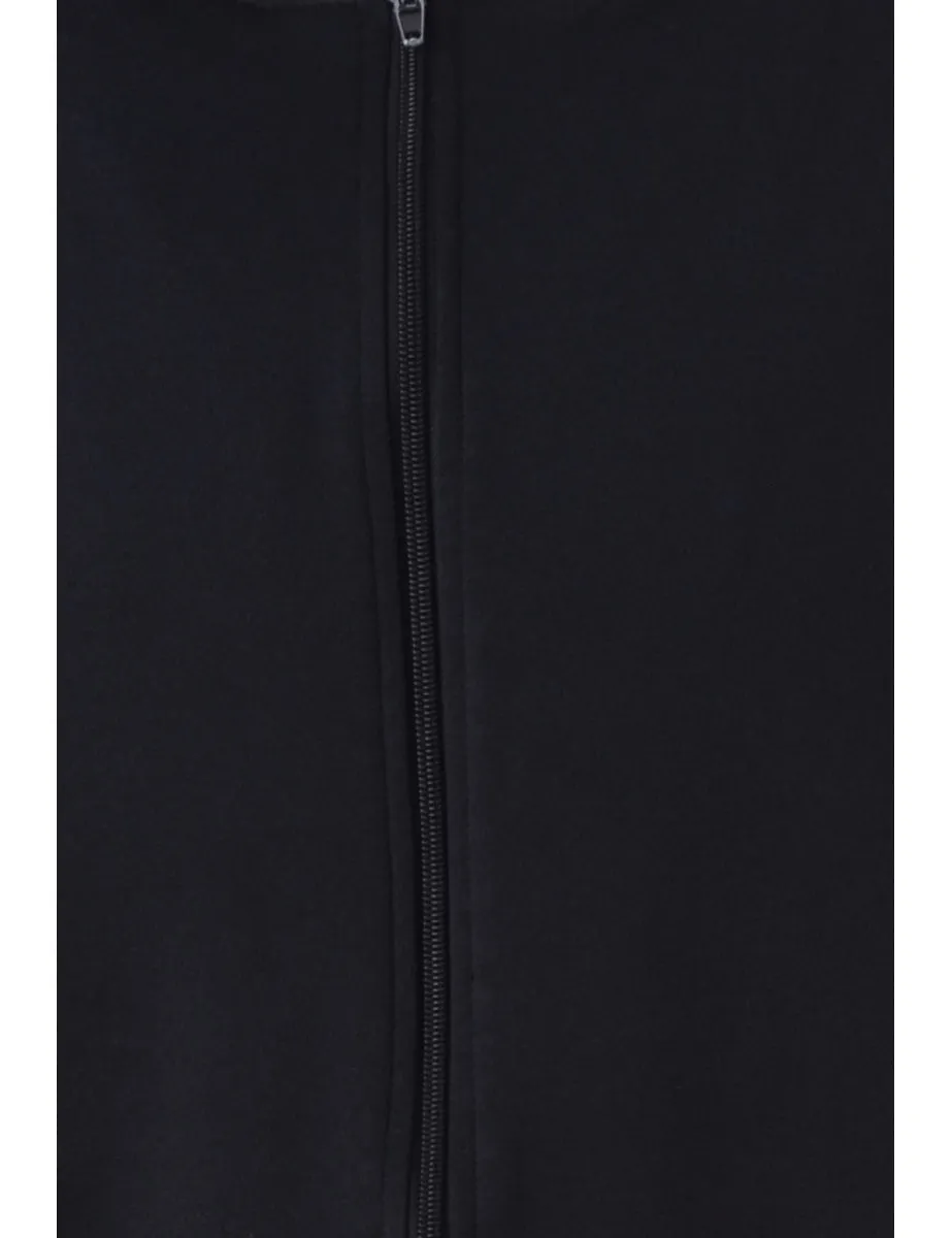 Label Shell Black Bomber Jacket