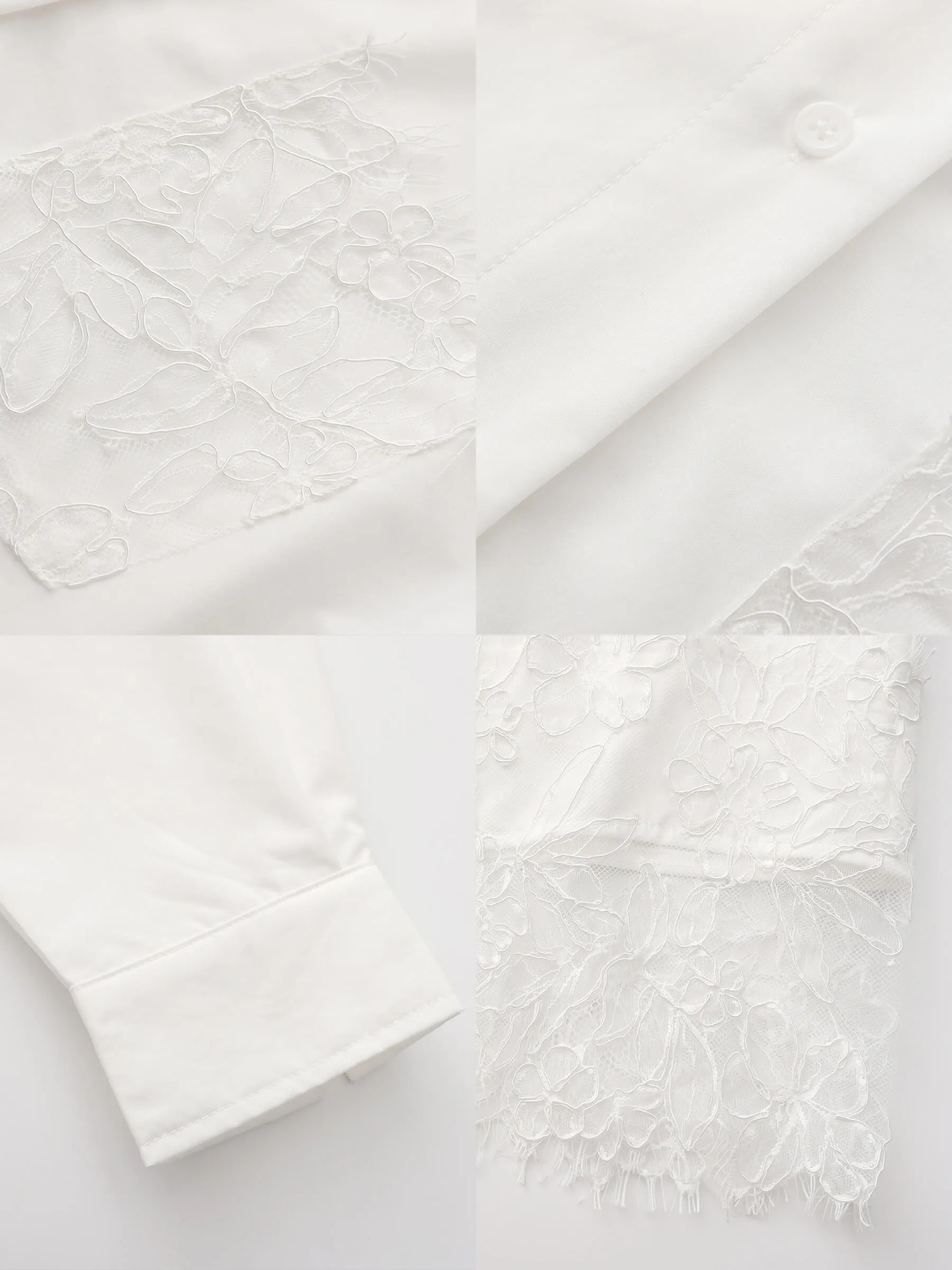 Lace Panel Shirt
