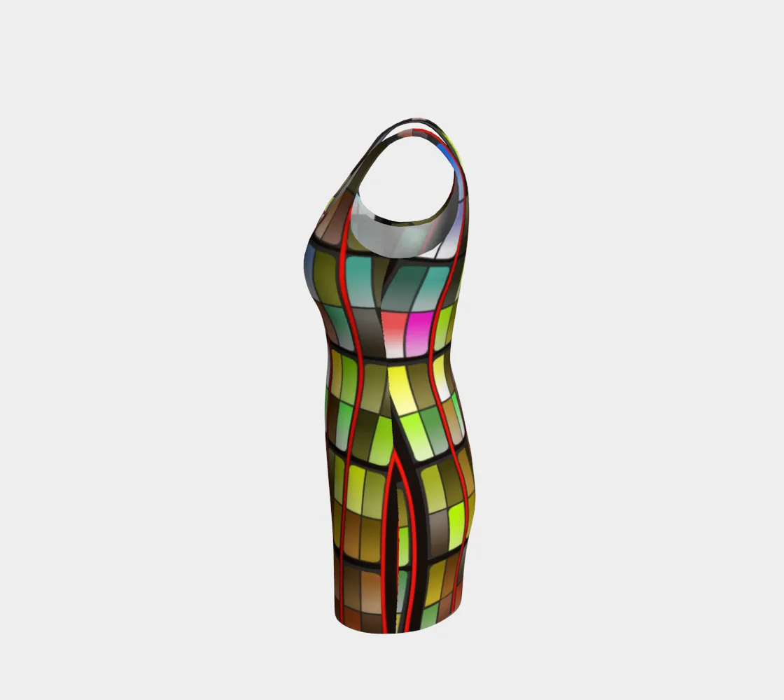 Lafayette Stained Glass Body Dress