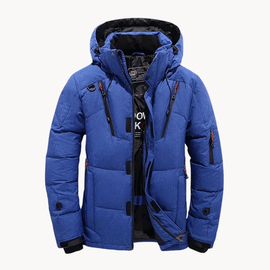 Lightweight Down Puffer Jacket with Detachable Hood