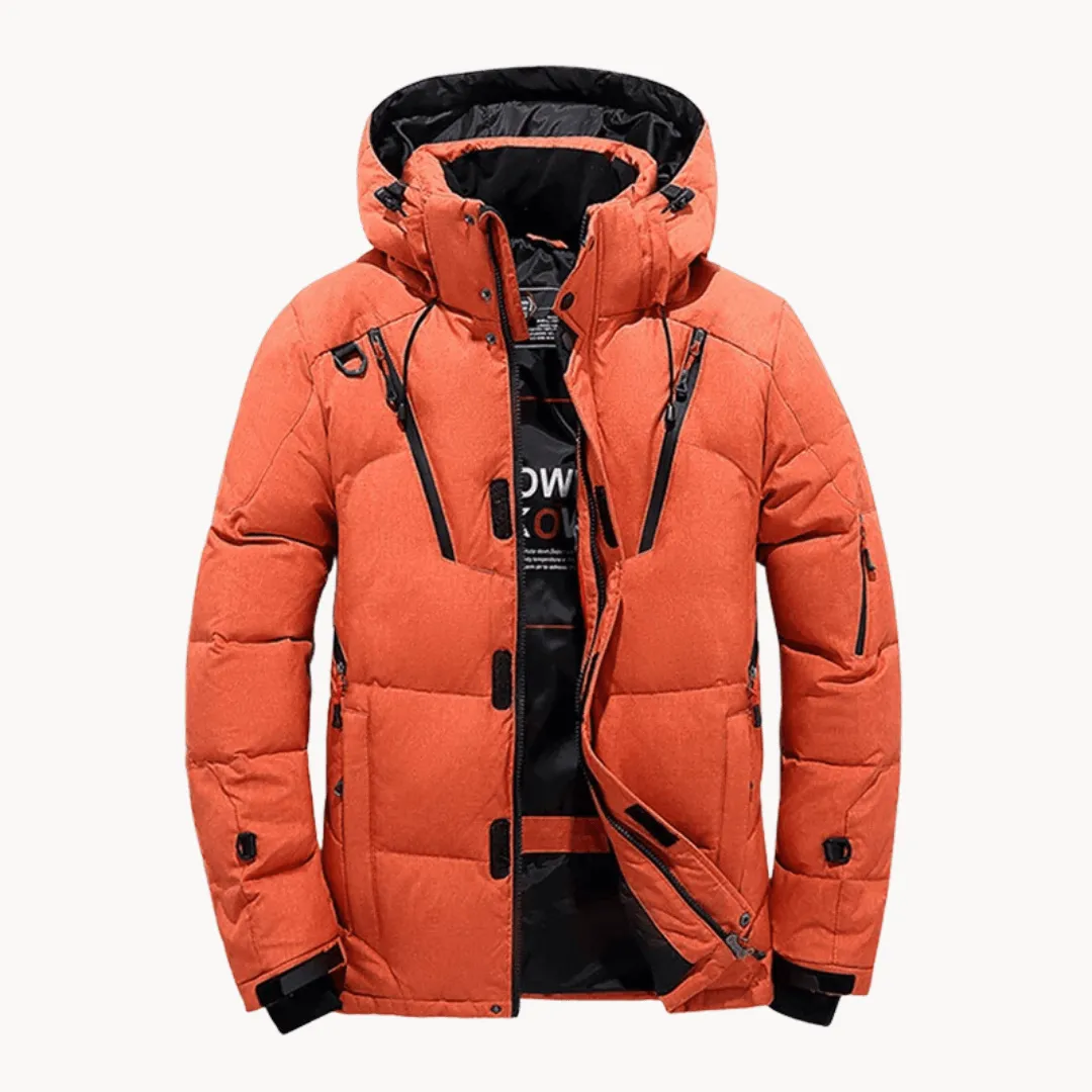 Lightweight Down Puffer Jacket with Detachable Hood