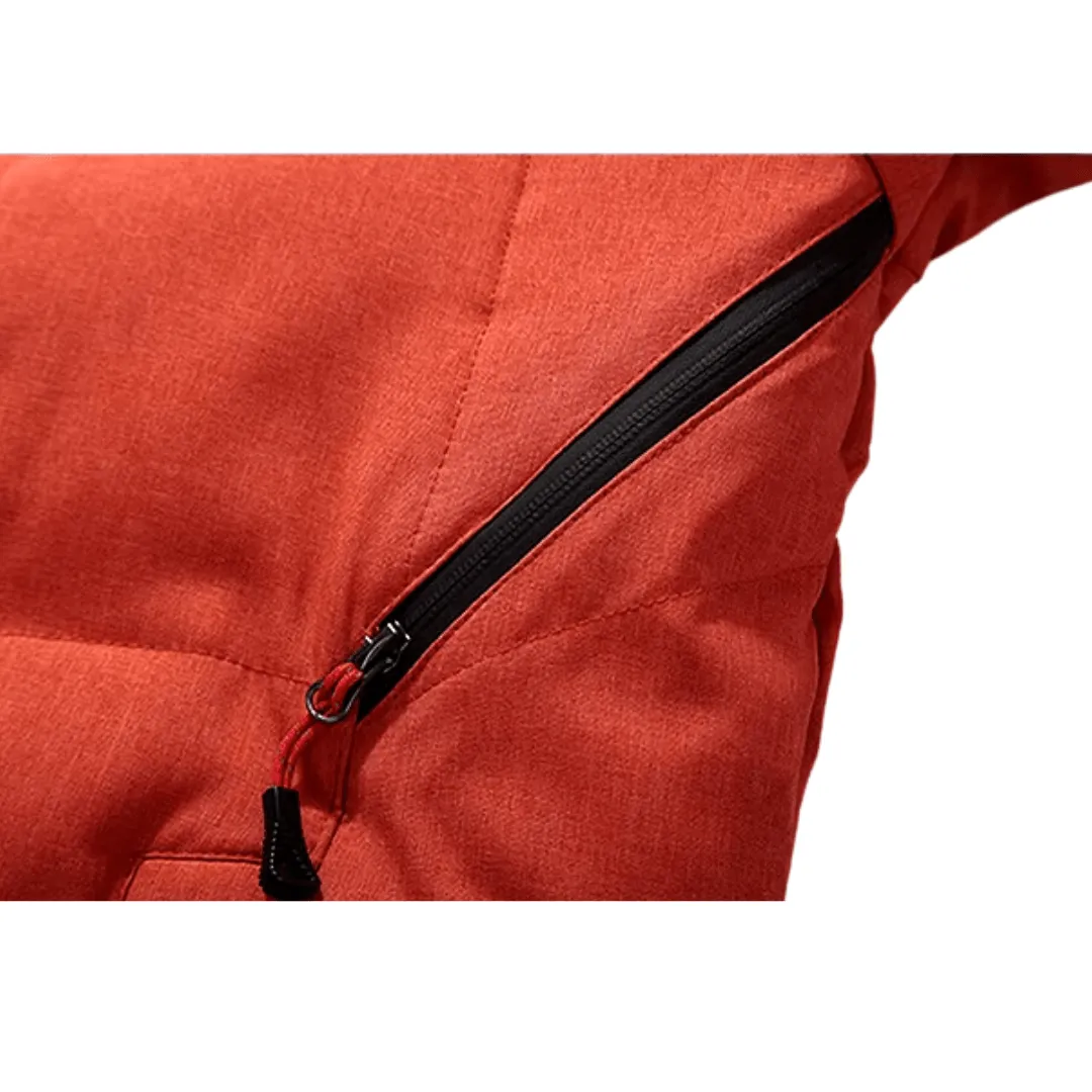 Lightweight Down Puffer Jacket with Detachable Hood