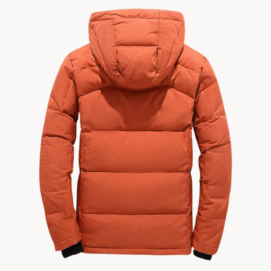 Lightweight Down Puffer Jacket with Detachable Hood