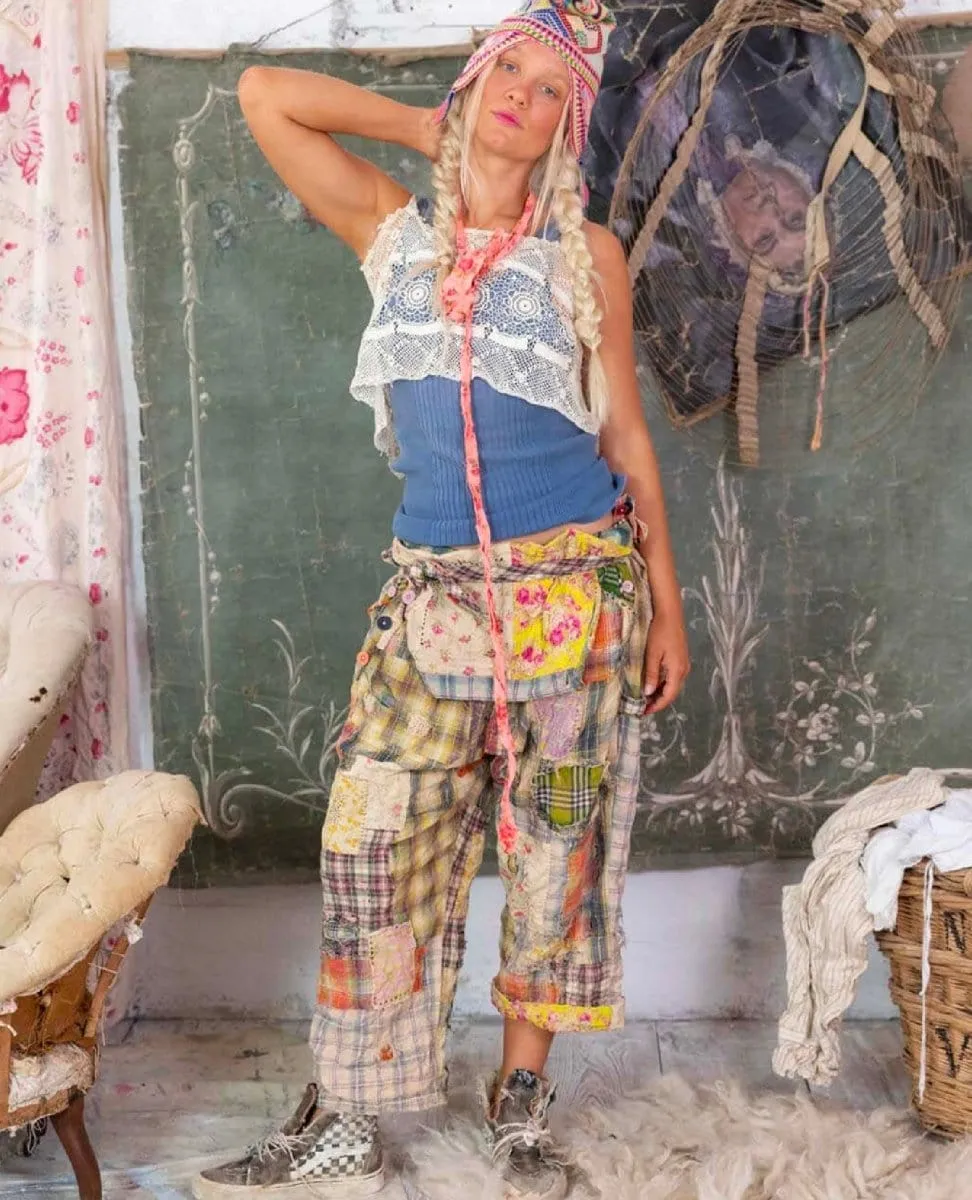 Magnolia Pearl Patchwork Love Overall