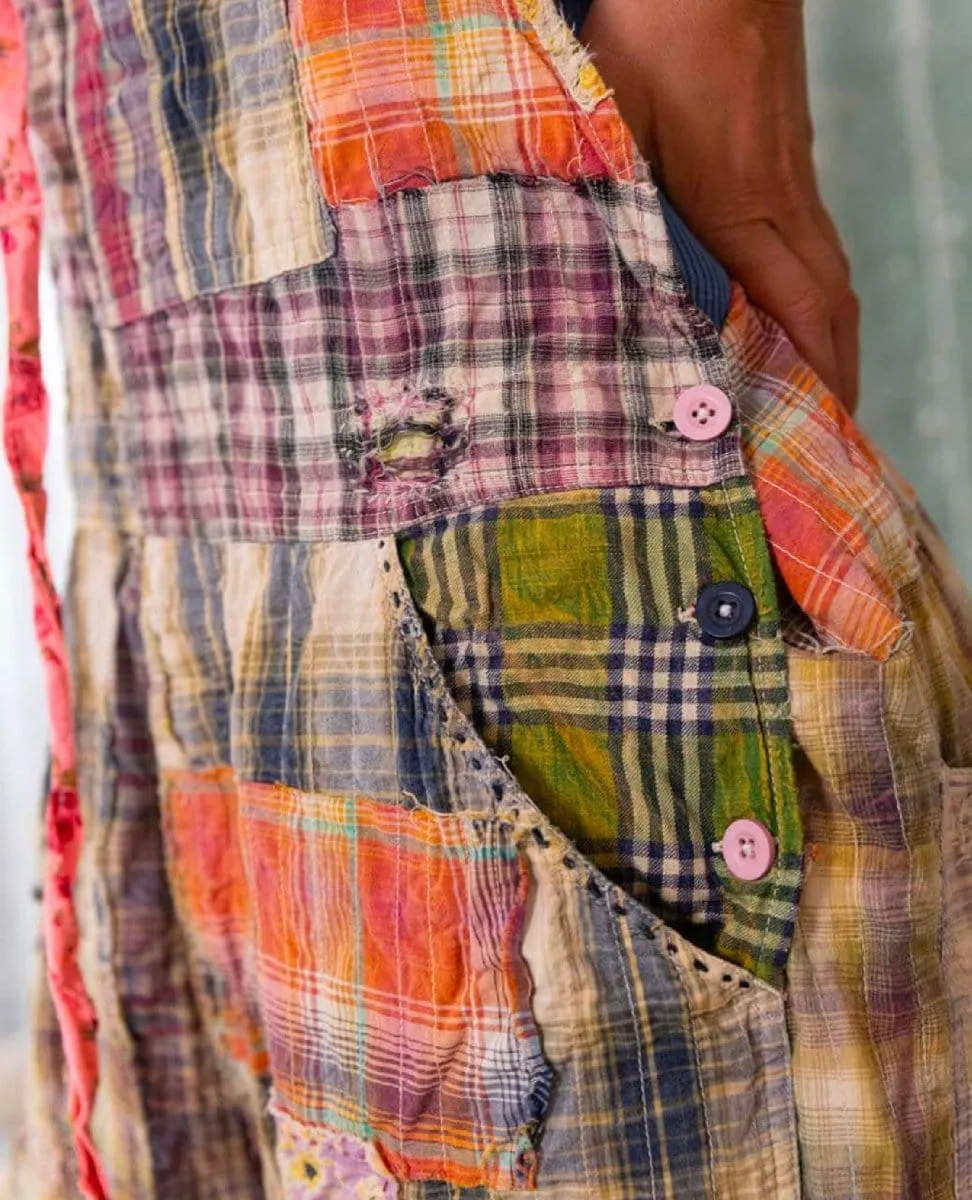 Magnolia Pearl Patchwork Love Overall