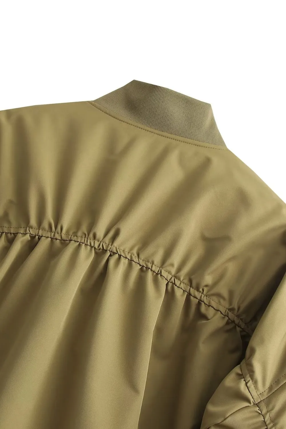 'Mariah' Casual Aviator Bomber Jacket